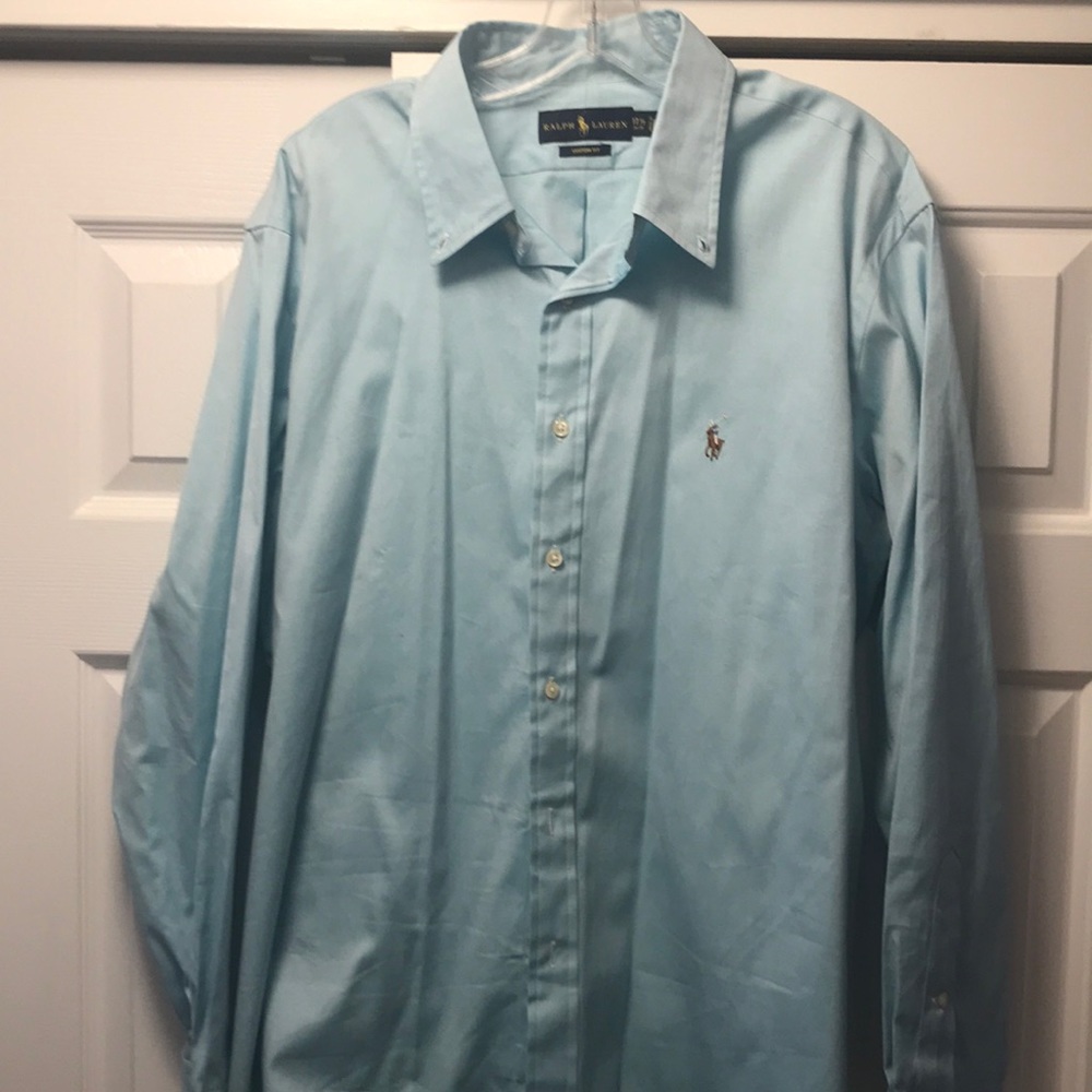 Ralph Lauren Custom Fit 17.5 34/35 long sleeve